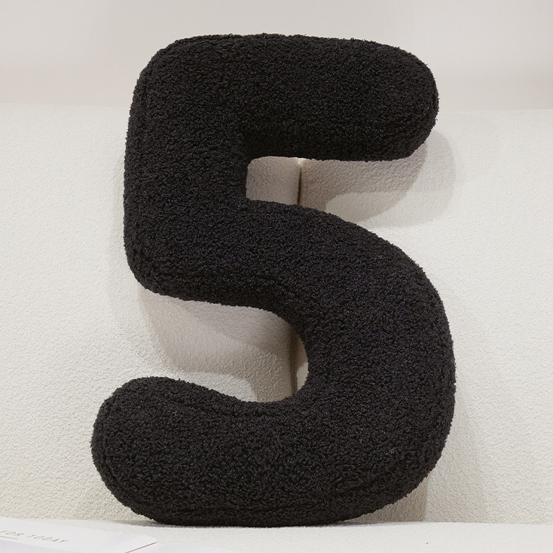 Símbolos digitales creativos almohada para estudiantes de aprendizaje puzzle jardín de infantes muñecas de peluche adornos para el hogar almohada
