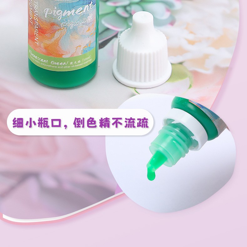 Third generation color correction epoxy dropper 10ml gemstone transparent water oil UV glue coloring