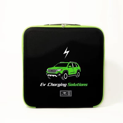 Charging Gun Storage Bag, Car: Car storage bag/box - off-road-square-hard-shell-bag-length-38width-11height-38cm