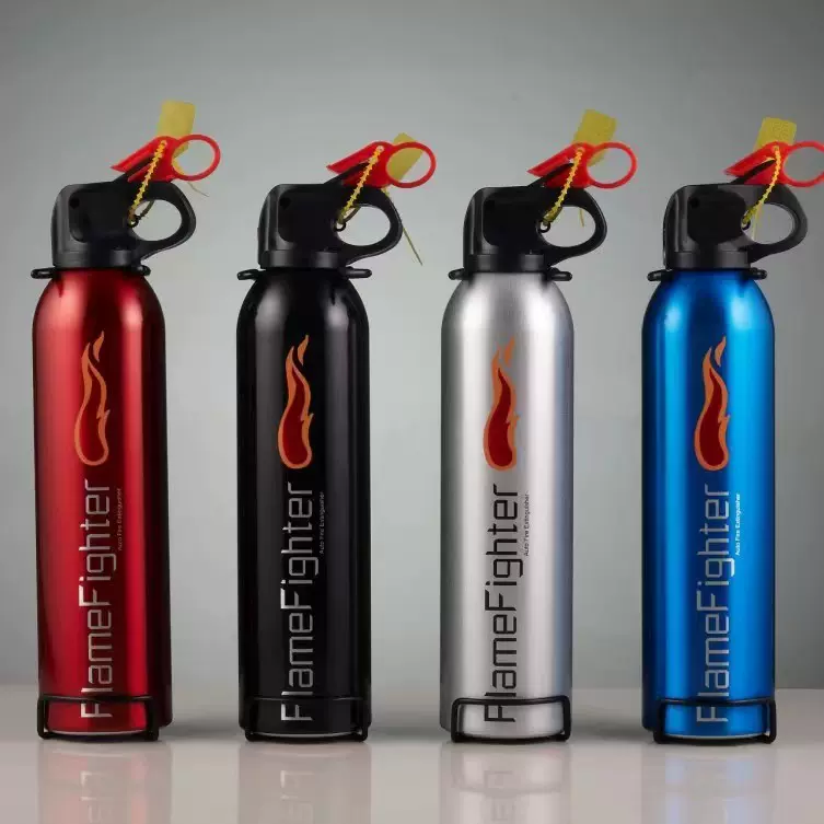 汽车车载灭火器国标干粉600g灭火器车用铝罐干粉600G小火苗