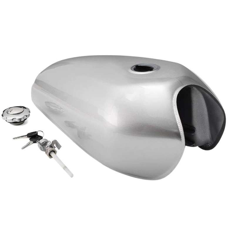 Топливный бак мотоцикла универсальный Ретро модифицированный топливный бак, подходящий для топливного бака Honda CG125 с комплектом масляного переключателя