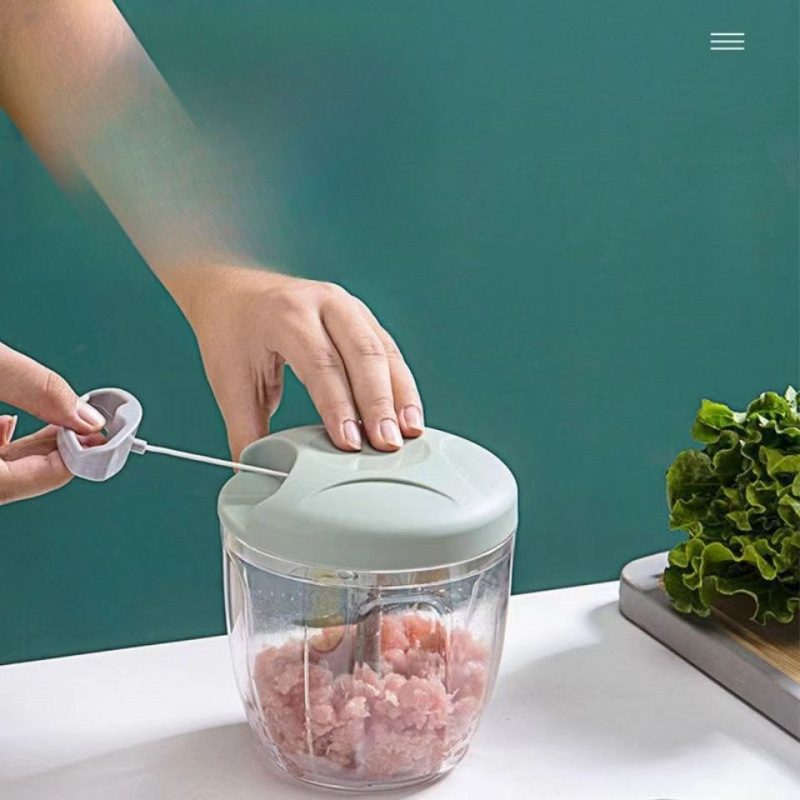 Large Garlic Kitchen Manual Meat Grinder Vegetable Cutter Household Garlic Multifunctional Grinder Yongkang No