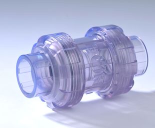 Песовать (прозрачная) прозрачные трубные аксессуары прозрачный клапан с двойным на заказ.