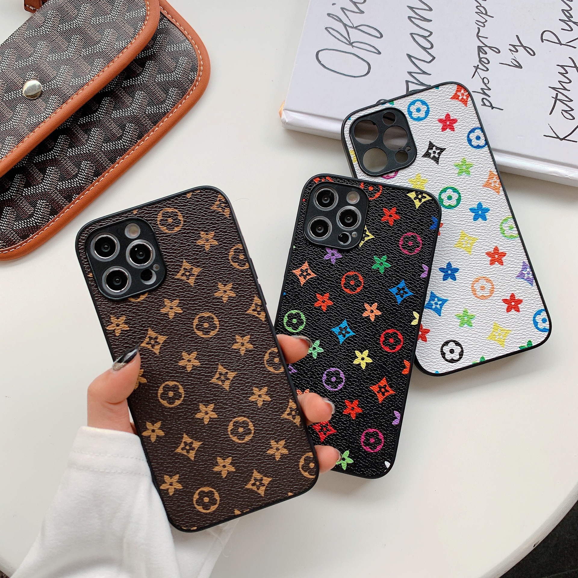 Marca de moda europea y americana para presbiterias iPhone16/15/14/13 Apple 12/11promax funda para teléfono con todo incluido xr