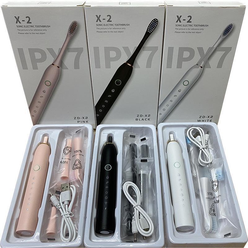 Mi-Style Small Smart Electric Toothbrush Waterproof Rechargeable Sonic Vibration Soft-Bristled Adult Male and Female Couple Student Party