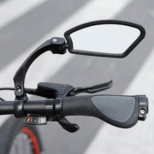 自行车后视镜电瓶车反光镜山地车平衡车摩托车电动车可折叠后视镜