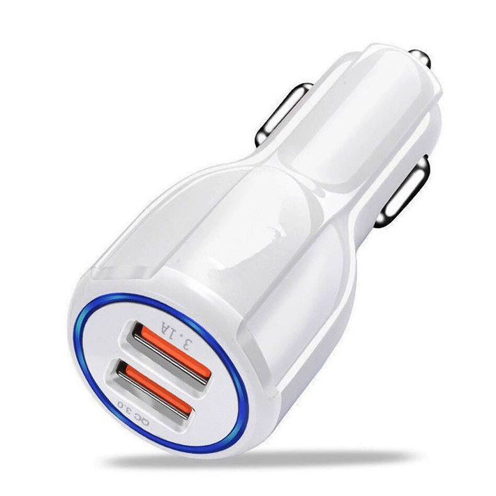 Боулинг двойной USB3.1A6A быстрое зарядное устройство для прикуривателя, QC3.0 двойной USB, автомобильное интеллектуальное быстрое и эффективное зарядное