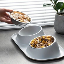 F 22971 Stains Steel Pet Bowl ����ֳ����� �羳ŷ��