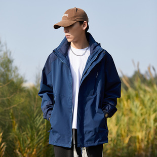 Romon manufacturers assault clothing spring and autumn new outdoor set single-layer thin mountaineering clothing windproof breathable couple windbreaker