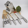 Stainless steel tool suit Kitchen 6 Set of parts Sandwich gift Knife sets Yangjiang Manufactor Source of goods wholesale