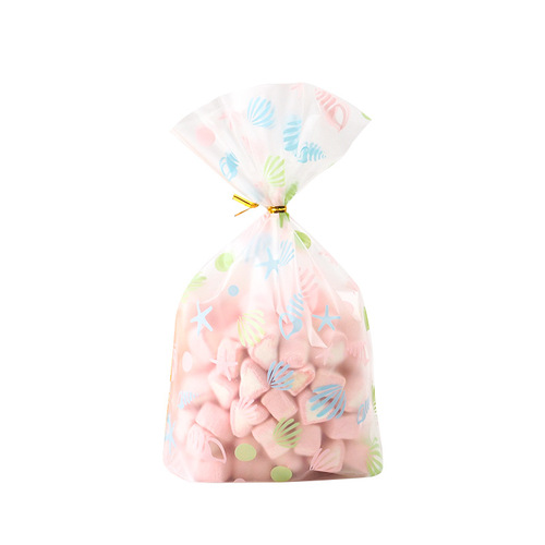 Factory direct sales candy bag snack plastic packaging bag transparent children's gift bag holiday gift small bag wholesale