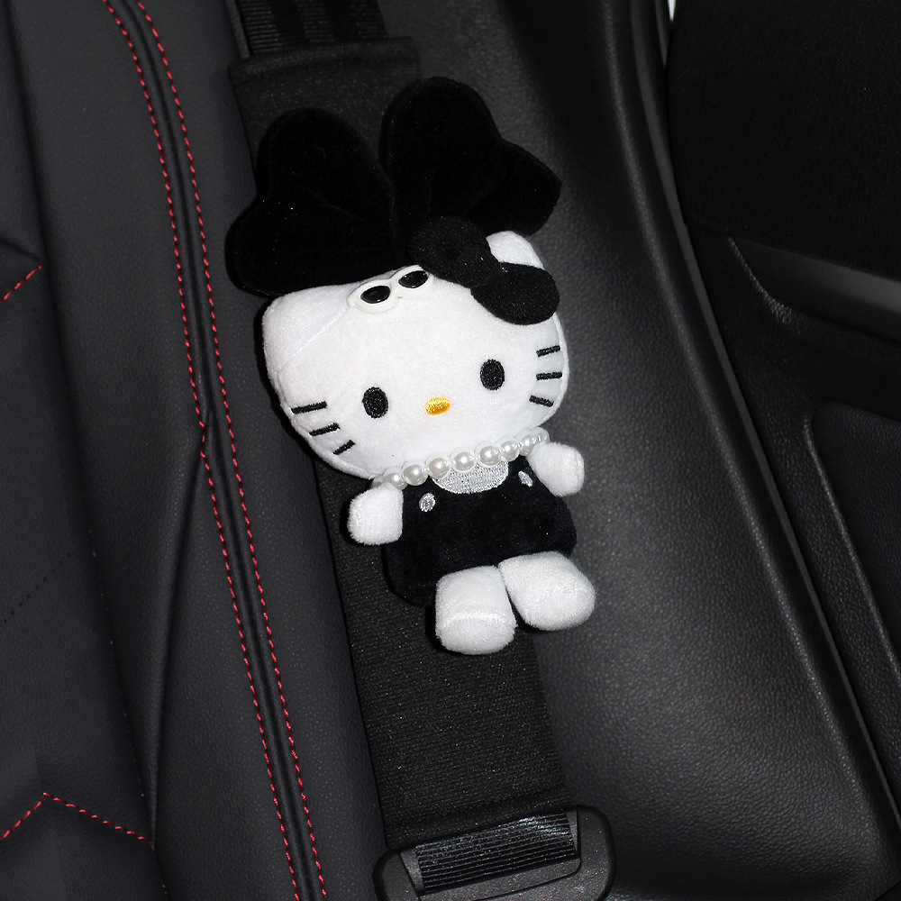 Hello Kitty accesorios para automóviles colgantes de alta calidad para niñas en el automóvil 2025 nuevos espejos retrovisores