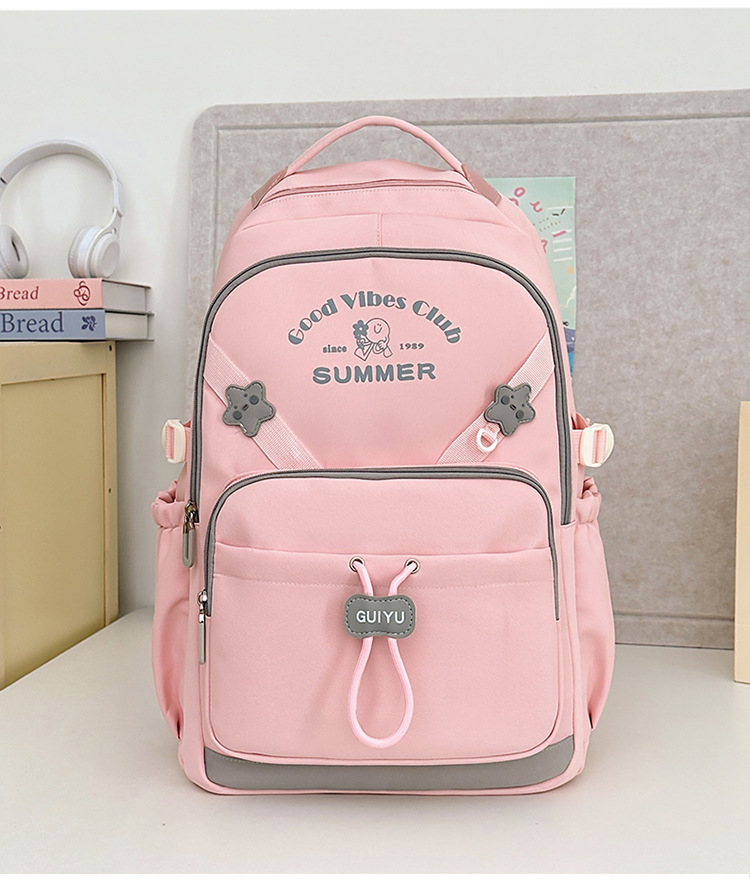 Mochilas para niños, mochila de gran capacidad, estilo universitario, mochila informal para mujer, mochila de viaje de moda._voghion.com