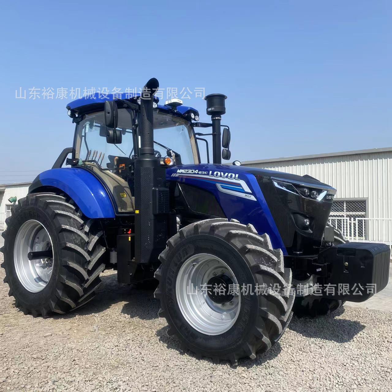 雷沃MR2304-6P1(G4)四驱拖拉机 大型开荒犁地旋耕机农用230马力