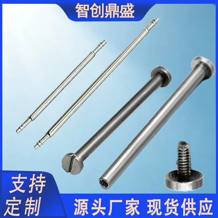 不锈钢生耳杆表带连接轴针表耳针智能手表通用配件
