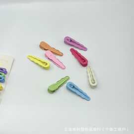ins云朵发夹6cm糖果色 鸭嘴夹儿童成人多巴胺色系