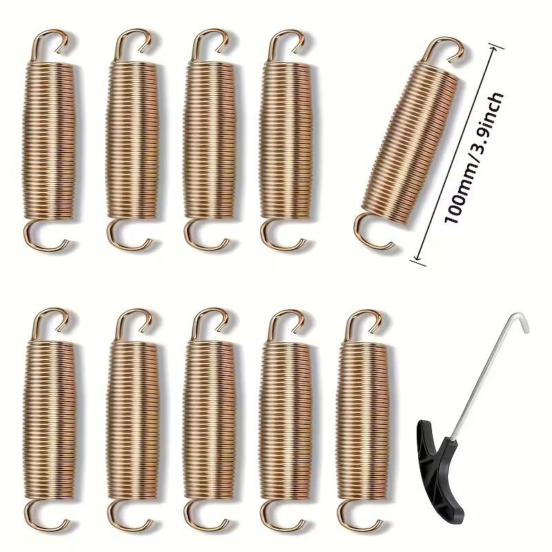 定制带钩蹦床拉簧蹦床弹簧加工健身器材拉簧双钩拉力不锈钢拉簧