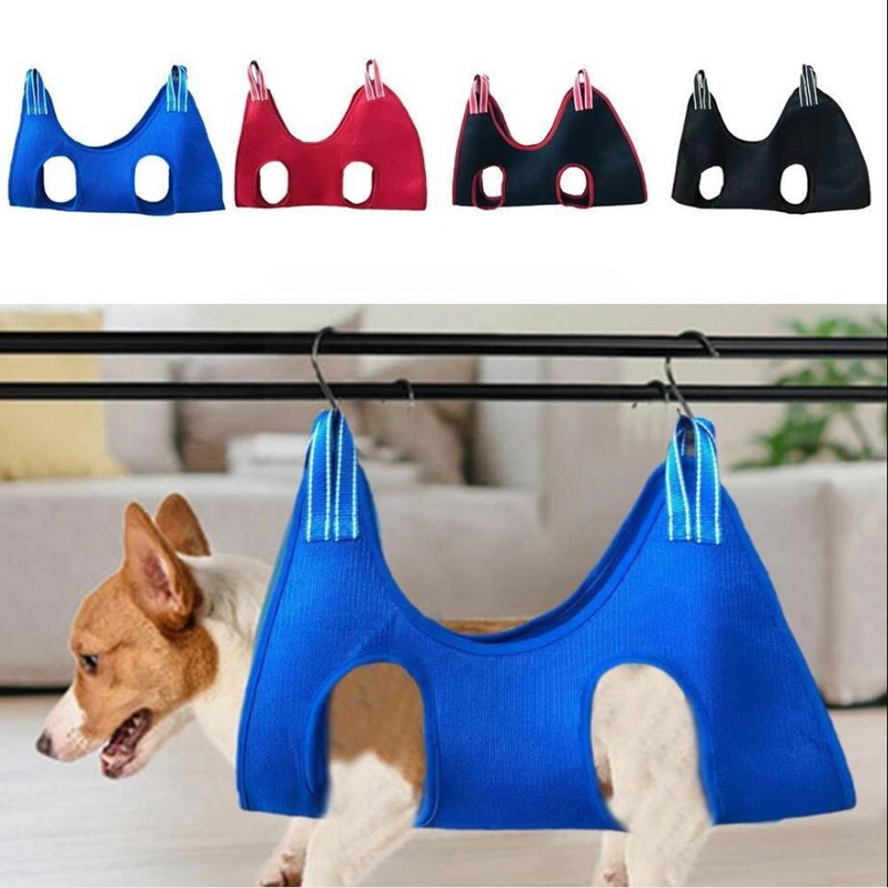 Thickened Mesh Pet Grooming Hammock,Cat And Dog Nail Trimming,Cleaning And Grooming Clothes For Small And Medium-sized Cats And Dogs
