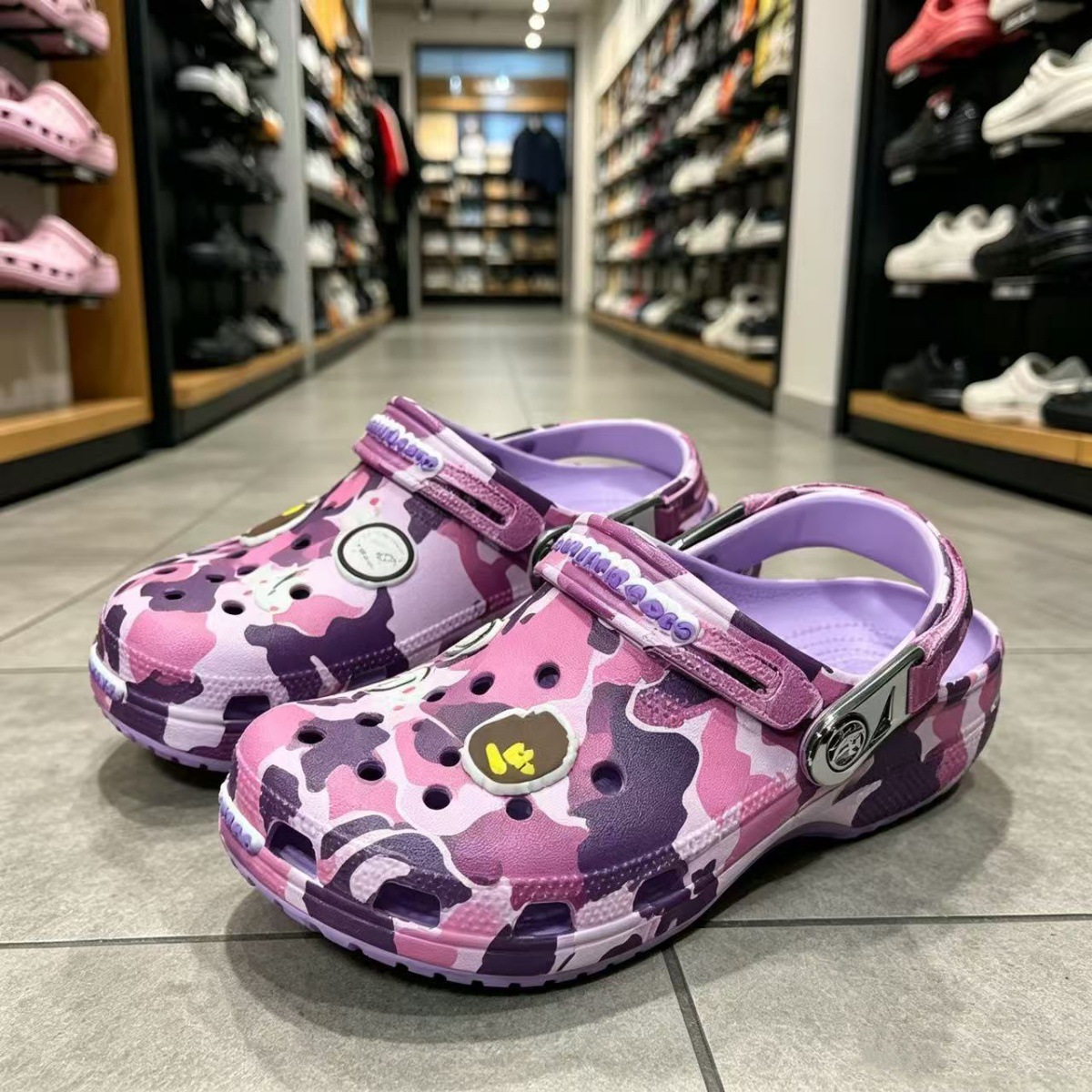 2026 nuevos zapatos de agujero de botón de hierro Beep sandalinas antideslizantes al aire libre zapatos de playa al por mayor fábrica