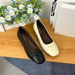 3cm/シープスキン/フレンチレザーの新しいスタイルの柔らかい底と柔らかい表面の浅い口の靴は快適でファッショナブルで多用途です