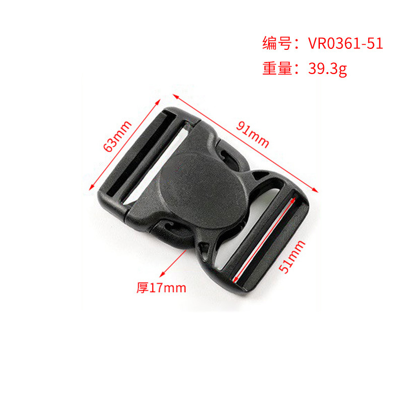 Bolsas de plástico prensas de prendas de vestir accesorios de fijación de banda perforada POM rana ajustable fijación de 20mm - 51mm image 17