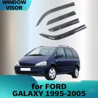 Подходит для FORD GALAXY 1995-2005, дождевик, дефлектор бокового окна, утолщение бровей от дождя