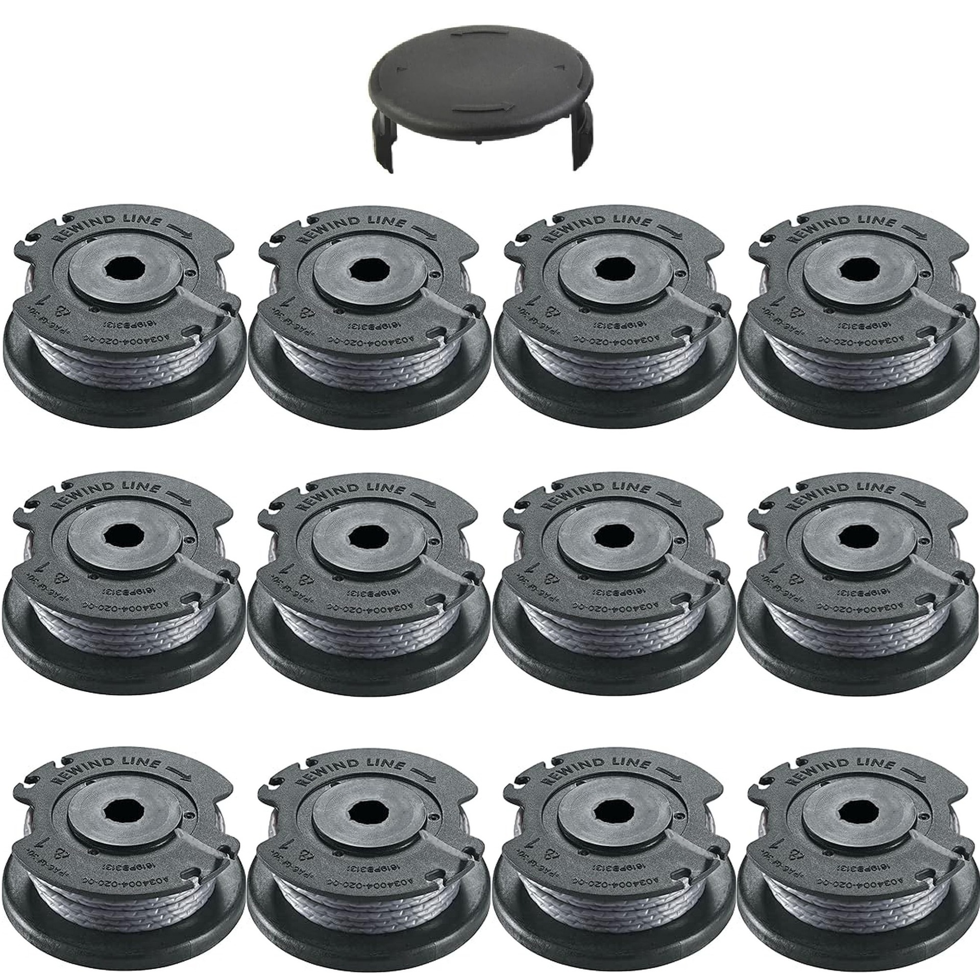 博世割草配件F016800569/F016800385更换轴打草头打草绳  12+1套