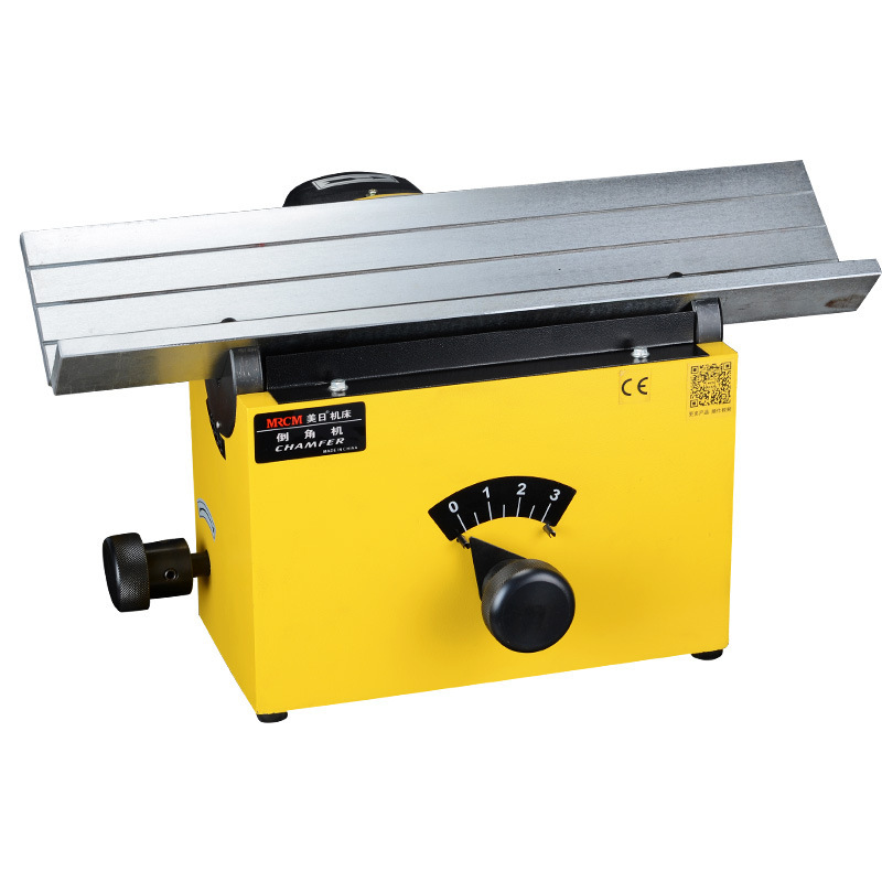 Americano-Japonés de escritorio compuesto de alta velocidad de la máquina de biselado lado cortador de fresado máquina de biselado amoladora de ángulo multi-función R ángulo