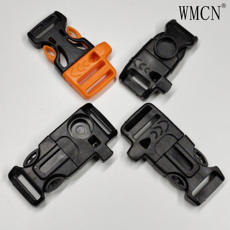 Plastic Buckle Outdoor Survival Whistle Buckle Backpack Buckle Chest Buckle Bag Buckle Plastic Snap Buckle Irregular Shape Buckle