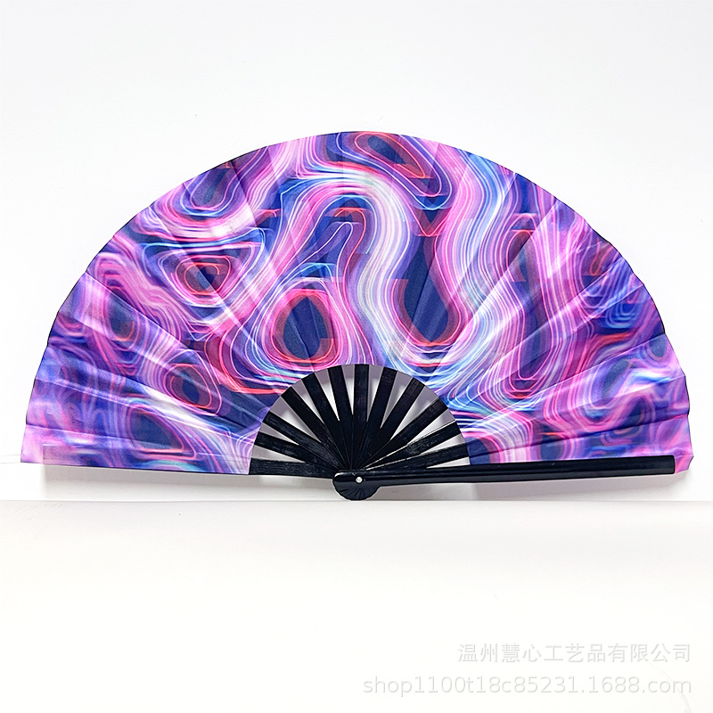 빨간색과 보라색 코일(대나무)