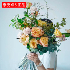 Wholesale flower shop floral arrangement materials rose thick water storage bag fresh flowers moisture preservation water storage bag water storage bag