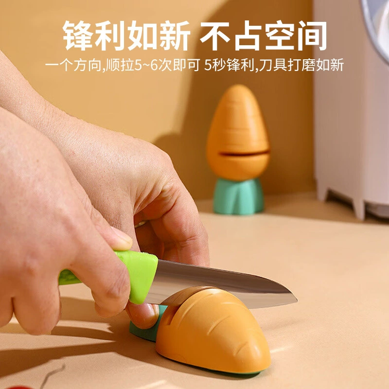 Многофункциональный инструмент для заточки ножей, бытовой точильный камень, быстрая точилка для ножей, ножницы с фиксированным углом, кухонный нож, полностью автоматический инструмент для заточки.