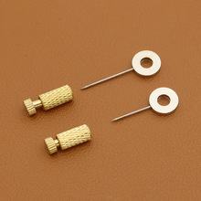 皮革固定针手工皮具缝合固定位针皮具大包固定缝线DIY工具疏缝针