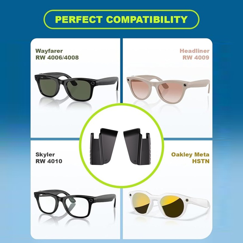 Cross-Border Hot-Selling G34 Wind and Sand Protection Cover, Ray-Ban Glasses Accessories, Soft Silicone Glasses Cover for Cycling, Anti-Slip Wind and Sand Protection Cover
