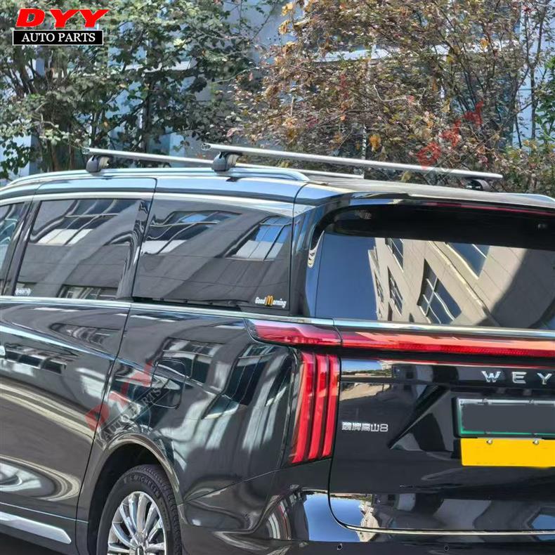 Suitable for the Wey Gaoshan 8 Special Vehicle, Thickened Aluminum Alloy Roof Luggage Rack Crossbar Screw Installation