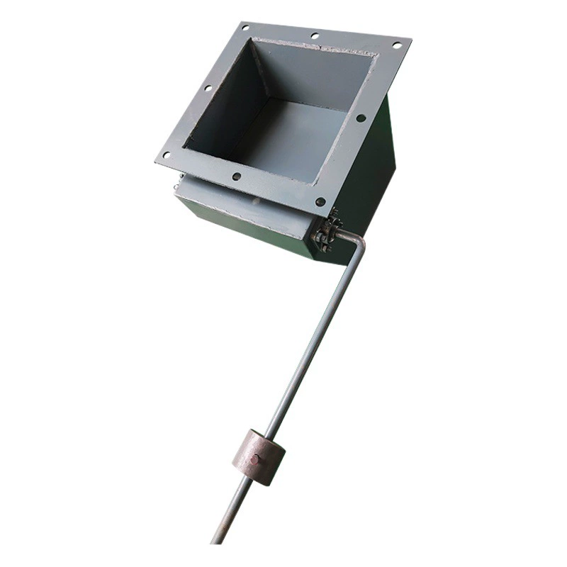 Двухслойный усиленный поворотный затвор, гравитационный разгрузочный клапан из литой нержавеющей стали с воздушным замком, канализационный клапан, электрический усиленный поворотный затвор