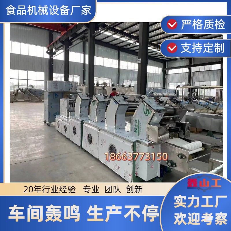 出口利比亚全自动配置油炸方便面设备 油炸方便面生产线 泡面机器