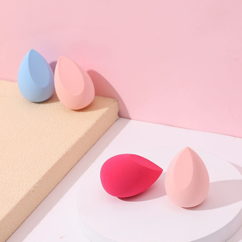 Cosmetic sponge heart shaped, set, makeup primer
