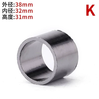Motorcycle exhaust pipe: Anti-Leakage Asbestos Gasket, Sealing - type-k383231