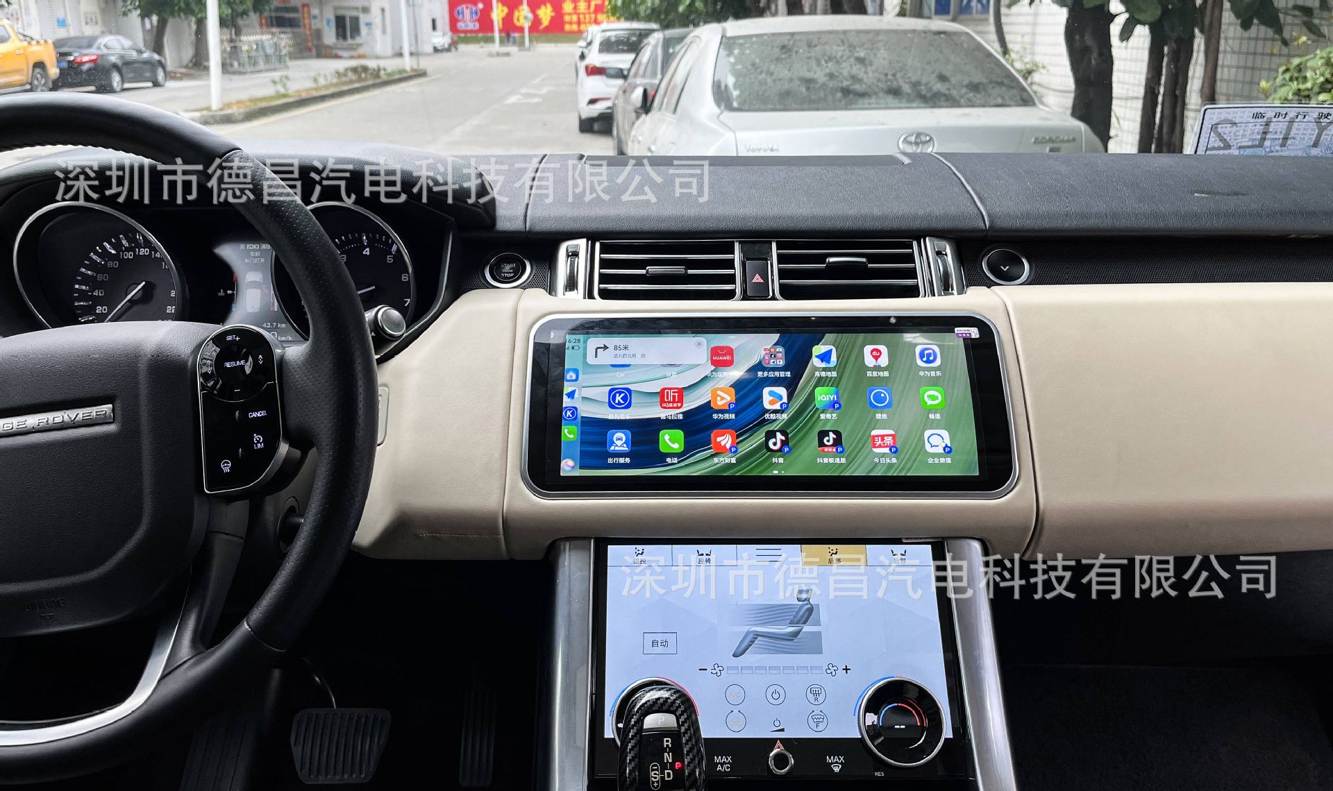 14-17 Range Rover Sport Android Navigation Gps 12.3inch L494 Range Rover Sport