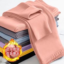 单/两条秋冬季儿童德绒保暖裤男童女童加绒打底裤内穿买一送一