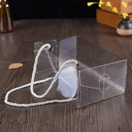 PVC塑料透明包装盒子 现货PET折盒批发 食品包装盒化妆定选制作