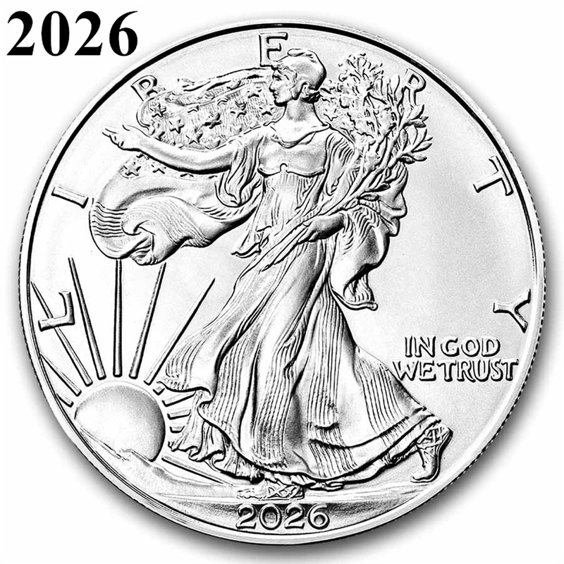 Multi-Year Foreign Silver Coins United States 2026 Statue of Liberty…