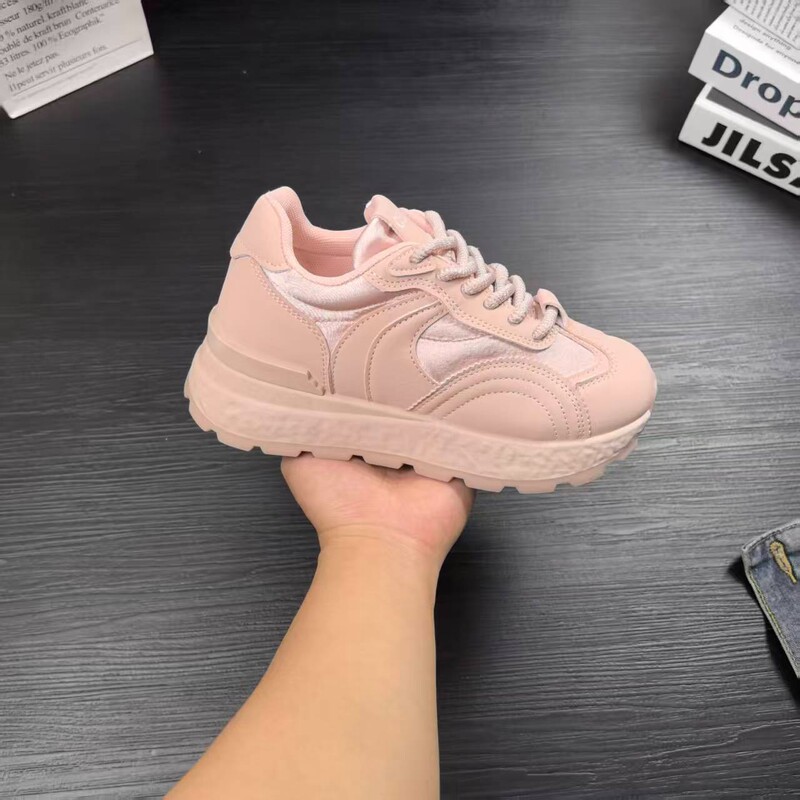 Thick-Soled Height-Increasing German Training Shoes for Women, 2026 Spring New Popular Versatile Casual Sneakers, Women's Shoes Thick-Soled Height-Increasing German Training Shoes for Women, 2026 Spring New Popular Versatile Casual Sneakers, Women's Shoes