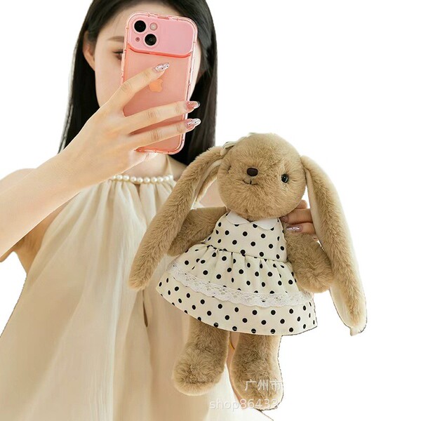 Cute plush rabbit