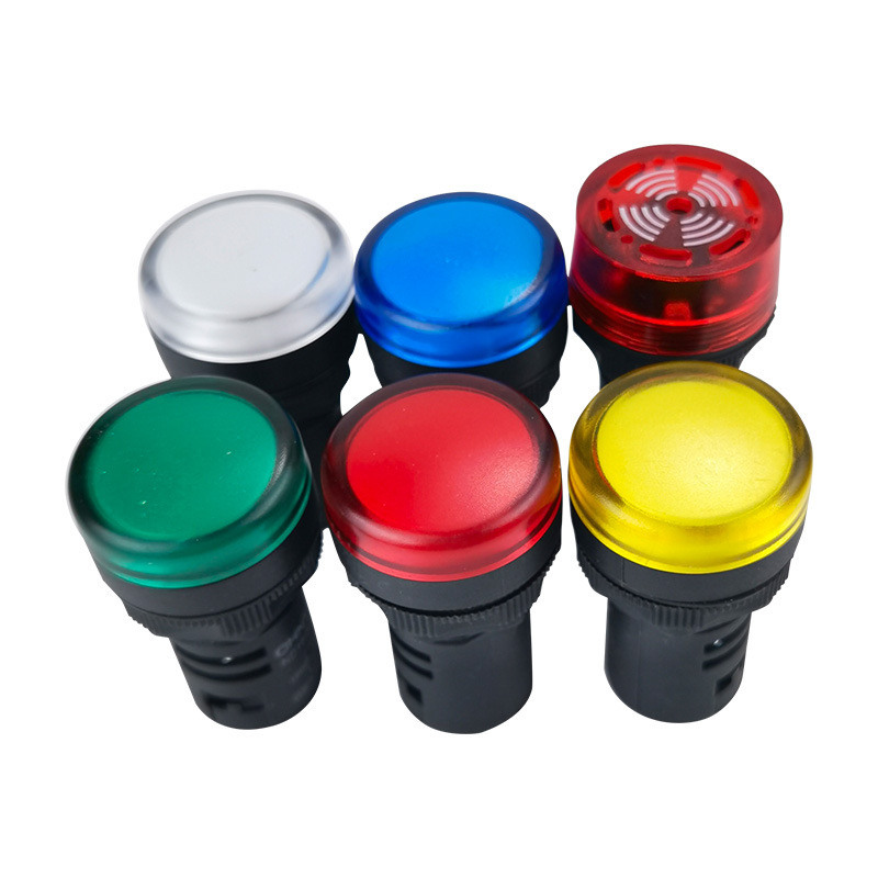 Chint インジケータ LED 電源 ND16-22DS 赤 24v 緑 220v 380v ブザー信号灯 AD16|undefined