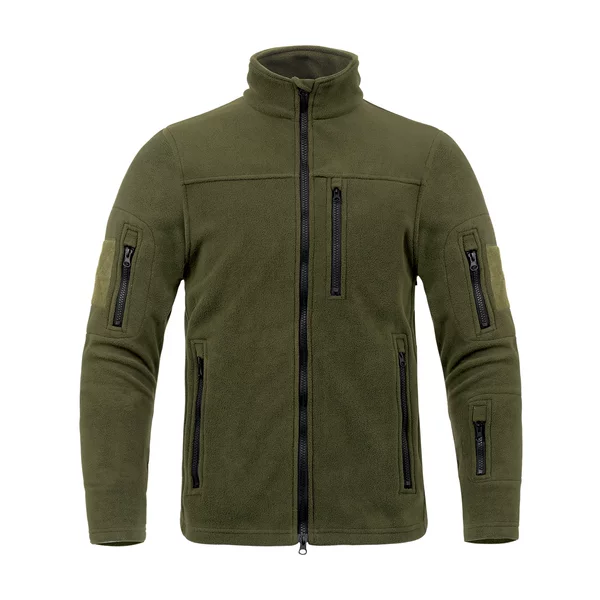 in stock TAD Outdoor Sports Tactical Fleece Coat Autumn and Winter Men's Vertical Collar Fleece Coat Warm Mountaineering Jacket