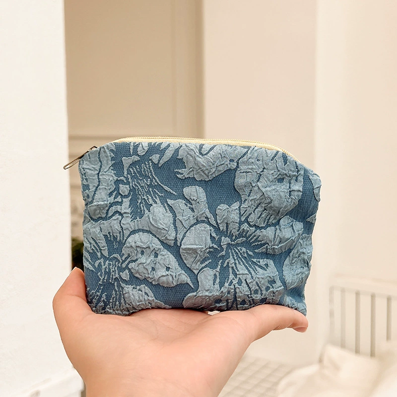 Маленький косметичка, 12×10 см, тканевая косметичка на молнии для помады и монет