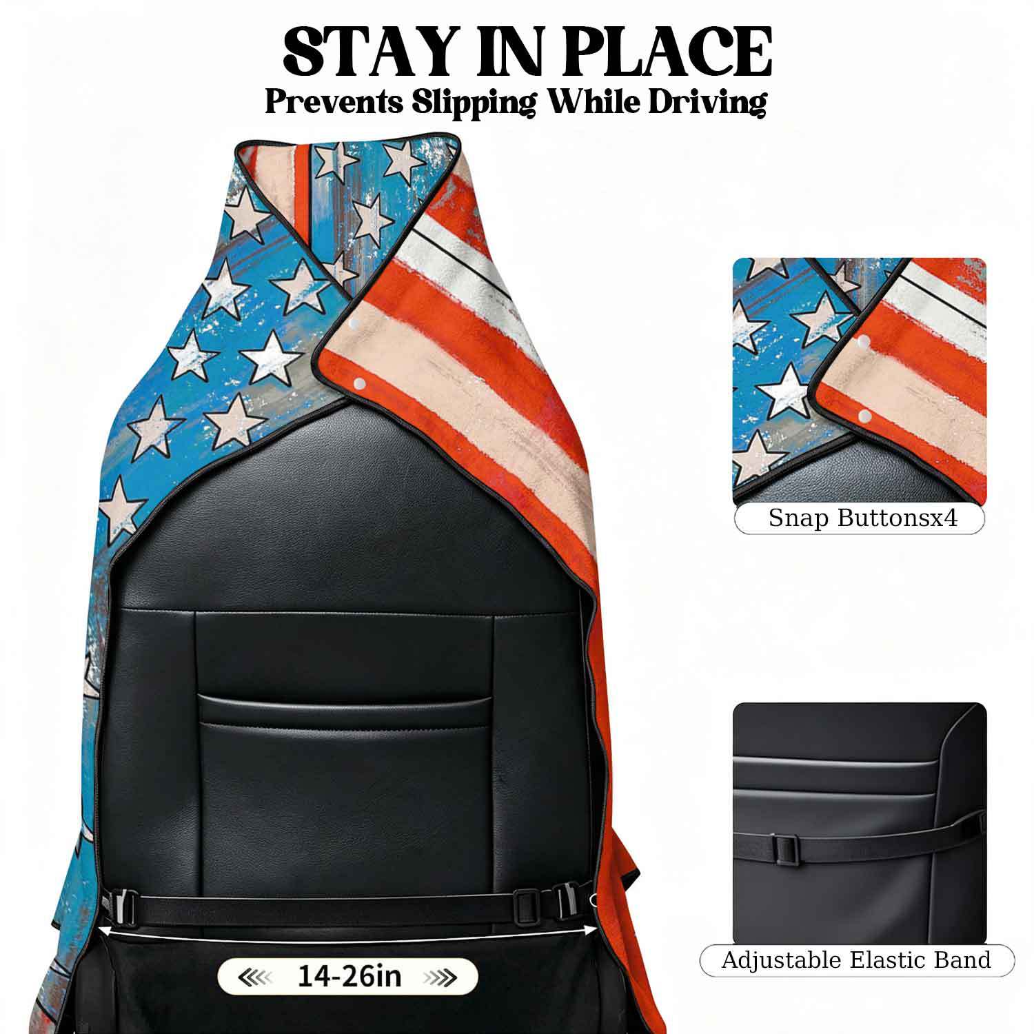 Printed bath towel and car seat cover 2-in-1, ultra-fine fiber outdoor beach and car dual-use universal seat cushion
