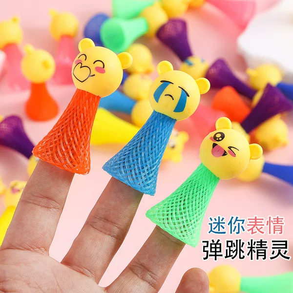 Bouncing Elf Funny Toy Jumping Doll Doll Children Flying Little People Decompression Toy Factory Wholesale